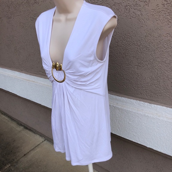 White top with gold. size Small from Caché - Picture 4 of 7